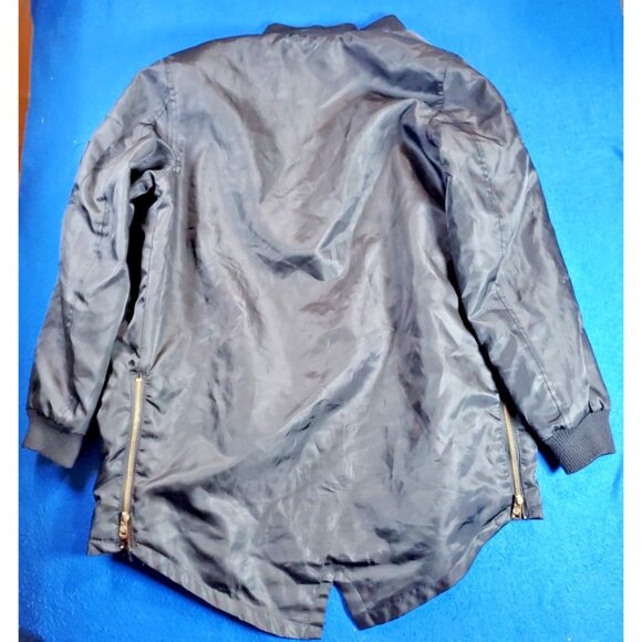 Swiss Cross Original Trailblazer Black Bomber Jacket Youth Size Large (14/16) - Picture 6 of 16
